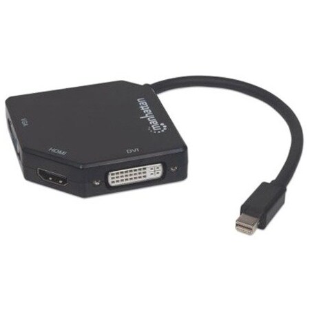 Manhattan 3-in-1 4K Mini Display Port Adapter (207720)